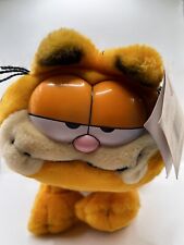 Vtg 1980s Garfield Plush 1981 Dakin Cat Stuffed Animal w Tag Retro Cartoon