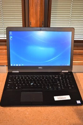 Dell Latitude E5570 Quad Core i5-6440HQ 2.6Ghz 128GB SSD Windows 7 Pro 32-bit - Image 1 of 4