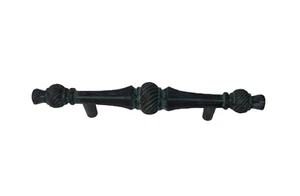 Antike grüne Patina Schrankgriff Schublade zieht 1099 3" Halterung DF03 - Bild 1 von 10