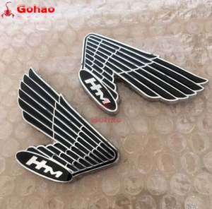 NEW PAIR L/R FUEL GAS TANK EMBLEMS BADGE FOR CB100 CL100 CB125 CB175 CL175 S90Z - Picture 1 of 5