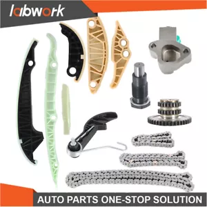 Labwork Timing Chain Set For VW Jetta Golf MK5 MK6 Passat Audi 08-15 1.8T EA888 - Picture 1 of 10