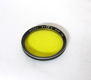 Vintage Kenko Bay II Yellow Lens Filter For Rolleiflex 3.5F, 3.5E Cameras (b) - Picture 1 of 1
