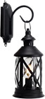TRIROCKS Battery Powered Hanging Lantern Outdoor Cordless Metal Table Lamp Lamp