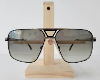 Cazal 9099 Sunglasses Men's Silver Black Gold 002 Authentic New - Image 1 of 4