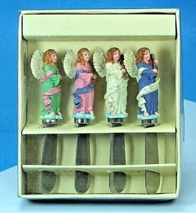 Juego de 4 cuchillos esparcidores de ángel. Nuevo en caja. de Linens 'N Things. - Imagen 1 de 4