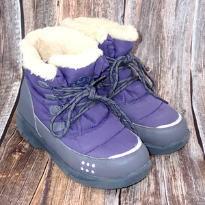 Bearpaw Boots Youth Size 5 Tundra Wool Blend Insulated Waterproof Winter Snow - Picture 1 of 11