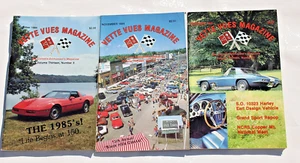3 VETTE VUES MAGAZINES Chevy Corvette Vtg Issues - Oct, Nov, Dec - 1984 - Bild 1 von 1