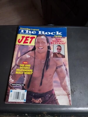 Jet Magazine May 21 2001 Vol 99 #23 Dwayne 'The Rock' Johnson The Mummy Returns - Image 1 of 2