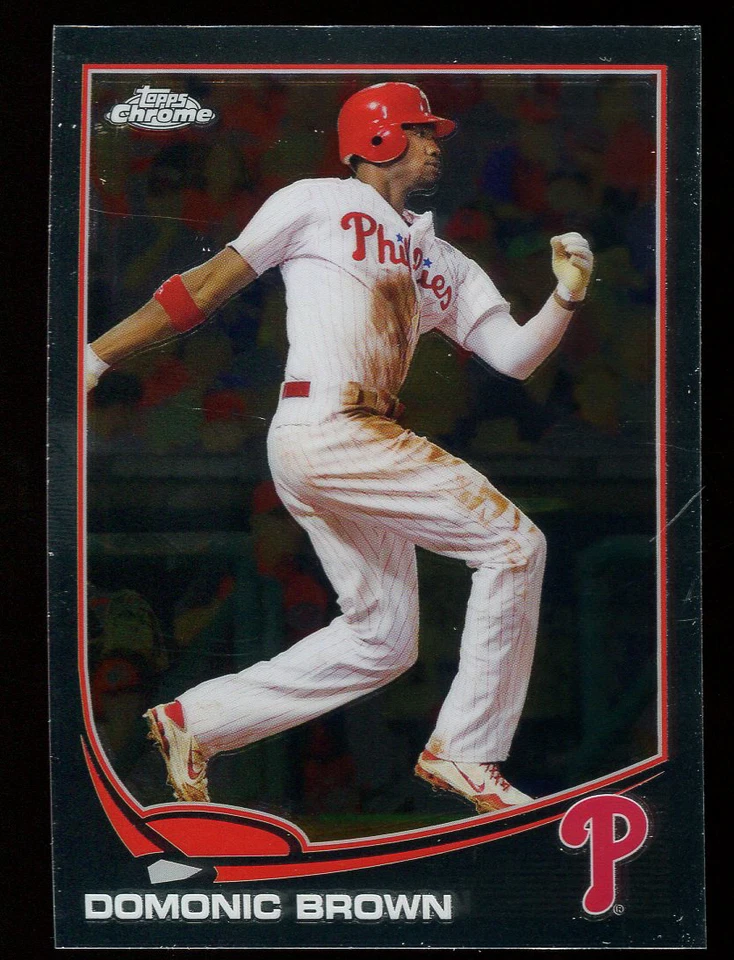 2013 Topps Chrome #215 Domonic Brown - Image 1 of 1
