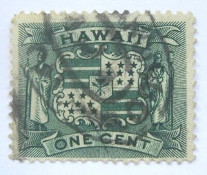 Hawaii #80 with San Francisco Foreign Oval Cancel - Picture 1 of 2