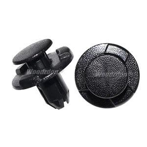 High Quality 50 Cowl Bumper Fender Liner Rivet Push Clip For Nissan 01553-05323 - Foto 1 di 11