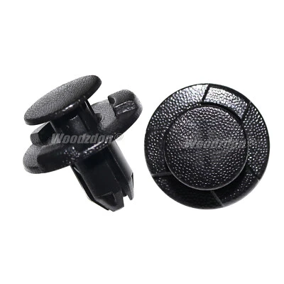 High Quality 50 Cowl Bumper Fender Liner Rivet Push Clip For Nissan 01553-05323 Foto 1 de 4