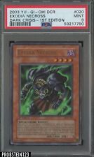 2003 Yu-Gi-Oh! LOD Legacy Of Darkness 1st Edition #018 Marauding Captain PSA 8