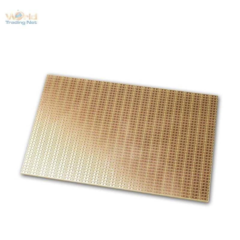 Platine 160x100mm Lochraster Punkt-ketten-reihen