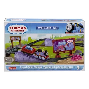 Thomas & Friends Push Along Crystal Mines Thomas Metal Engine - Picture 1 of 4
