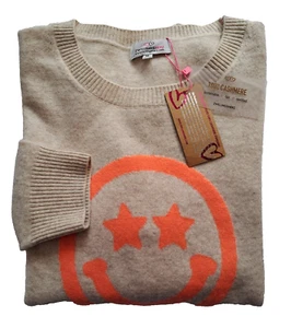 Zwillingsherz DA Pullover XL ca.44/46 Kaschmir 100% beige Mel. Rund UVP279,99€ - Bild 1 von 12