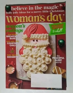 Woman's Day Magazine Christmas Holiday Home Festive Recipes Deserts Bakes 2021 - Foto 1 di 4