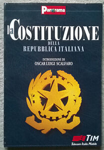 LA COSTITUZIONE DELLA REPUBBLICA ITALIANA INTRODUZIONE DI OSCAR LUIGI SCALFARO