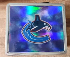 Vancouver Canucks NHL Hockey Metal Lunchbox Trinket Holder Series 1 - Picture 1 of 13