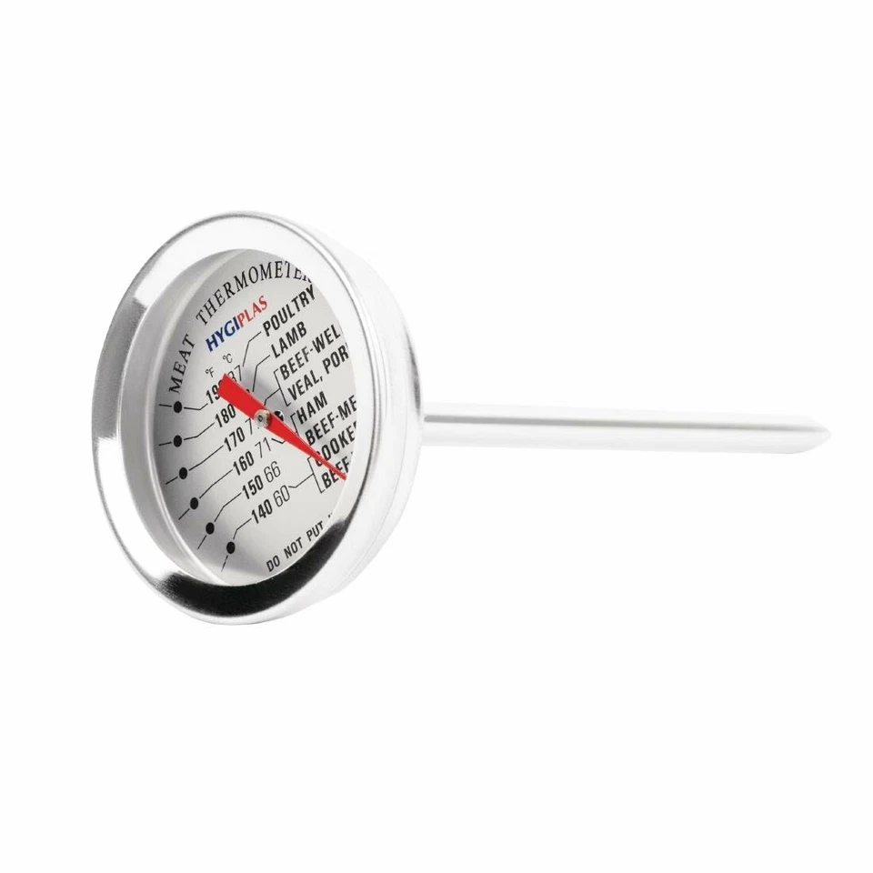 Hygiplas Roast Meat Thermometer 123x52mm Digital Temperature Measurement
