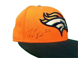 NFL Denver Broncos SIGNED New Era 59FIFTY Fitted Baseball Hat/Cap 7 - Picture 1 of 7