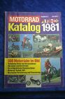 Motorrad Katalog Nr. 11 1981 (I) 