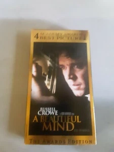 Shelf185 VHS TAPE~ A BEAUTIFUL MIND - Picture 1 of 1