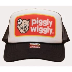 Piggly Wiggly Trucker Hat Foam Mesh Cap Piggly Wiggly Grocery Store - Picture 1 of 3