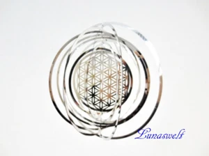 Juego de viento de acero inoxidable SpinnerFlor de la vida - Imagen 1 de 2