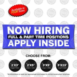 AHORA CONTRATACIÓN APLICAR DENTRO Banner Ahora Abierto Empleos Póster Negocios Mostrar Empleo - Imagen 1 de 8