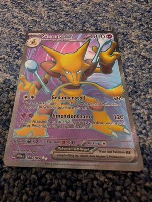 Pokémon Karte | Simsala ex 188/165 | 151 | Deutsch | Boosterfrisch - Bild 1 von 3