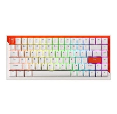 DrunkDeer G75 Rapid Trigger Mechanical Keyboard Magnetic Switch 75% Design White - Image 1 of 4