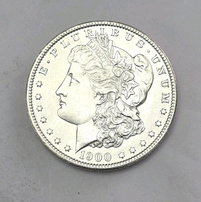 1900-P Morgan Silver Dollar Vam-18 (Double Die Reverse) Brilliant Uncirculated. - Image 1 of 4