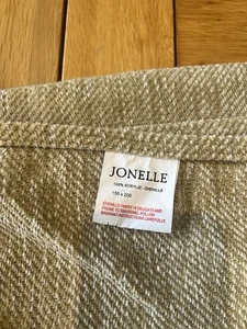Jonelle Chenille Webüberwurf Khaki Grün 200x150 Cm Neu Nie Benutzt - Bild 1 von 3