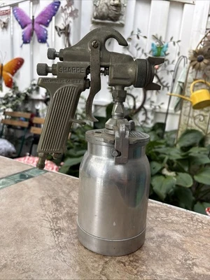 Sharpe Model 75 Paint Spray gun And Model 450 Can - Image 1 of 4