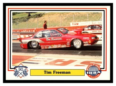 Tim Freeman #92 1990 Checkered Flag IHRA - Image 1 of 2