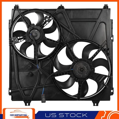 Conjunto de ventilador de refrigeración condensador radiador eléctrico adecuado para Kia Sorento 2003-2006 Foto 1 de 4