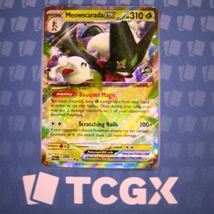 Pokemon - Meowscarada ex - 015/193 - SV02: Paldea Evolved - Holo - Double Rar NM - Picture 1 of 1