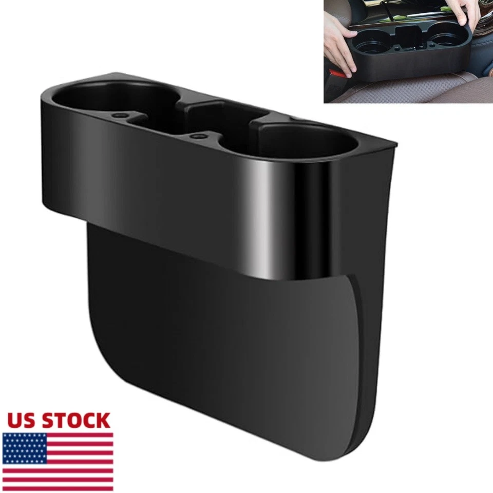 Car Seat Seam Wedge Cup Holder Mobile Phone Holder Food Drink Bottle Mount Stand - Image 1 of 4