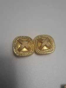 Fibbia per cintura Mimi Di N 1972 tono oro x disegno. - Foto 1 di 9