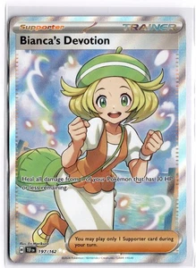 Pokemon TCG Bianca's Devotion (Full Art)197/162 Sv05: Temporal Forces Ultra Rare - Picture 1 of 2