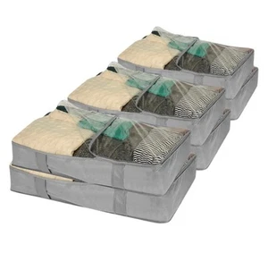6-Pack: Whitmor Underbed Storage Bags - Picture 1 of 4