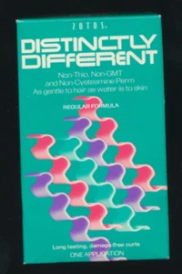 Vtg 1994 Zotos Distinctly Different Waving Lotion Regular Formula 1 Application - Picture 1 of 5