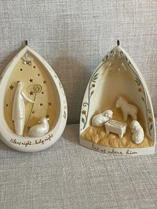 2008 Hallmark Silent Night, Holy Night Let Us Adore Him- Light Of Bethlehem - Picture 1 of 3