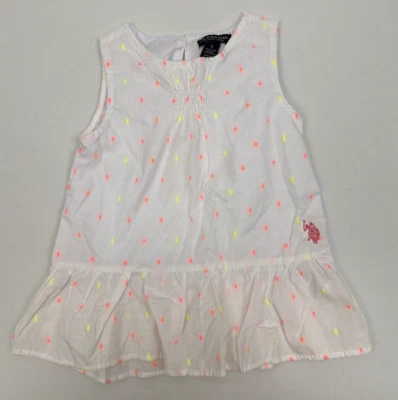 Vestido sin mangas US Polo Assn niñas talla 5T verano informal, envío gratuito Foto 1 de 4