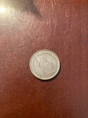 Switzerland 1953 83.5% Silver 1 Franc Better Grade - Image 1 of 2