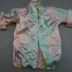 Chaqueta y camisa de repuesto vintage de muñeca modelo de moda de 18" Mattel Hot Looks años 80 - Imagen 1 de 7