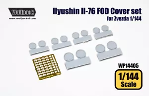 Wolfpack WP14405, Ilyushin Il-76 set cover fod (per Zvezda 1/144), scala 1/144 - Foto 1 di 4