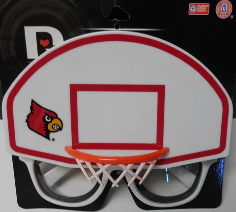 Louisville Cardinals Game Shades. Basketball Backboard shaped.  #594/931 Cover
