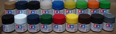 Tamiya Gloss Acrylic Paints X-1 thru X-34  3/4 oz. (23ml) (The Big) Bottles - Image 1 of 2